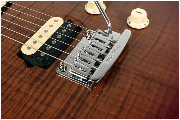MUSIC MAN H32000 Axis Super Sport Tremolo Roasted Amber Flame - Электрогитара