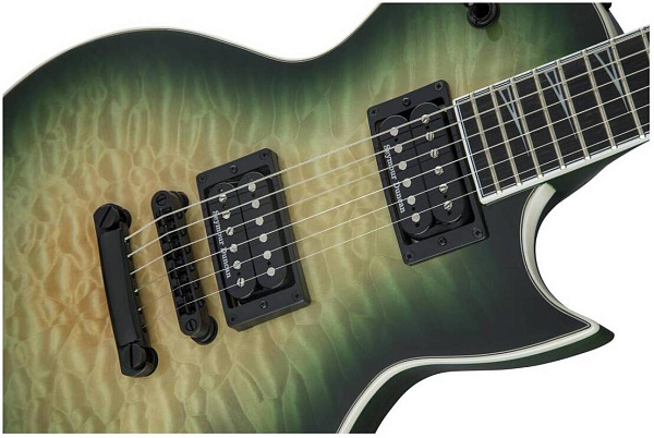 JACKSON PRO SC - ALIEN BURST Электрогитара, цвет зеленый санберст