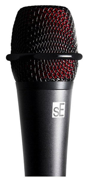 Микрофон динамический sE Electronics [V3] 50 Гц - 16 кГц, кардиоида, комплектация: микрофонный зажим, адаптер с резьбой, чёрная ветрозащита, транспортировочный чехол на молнии
