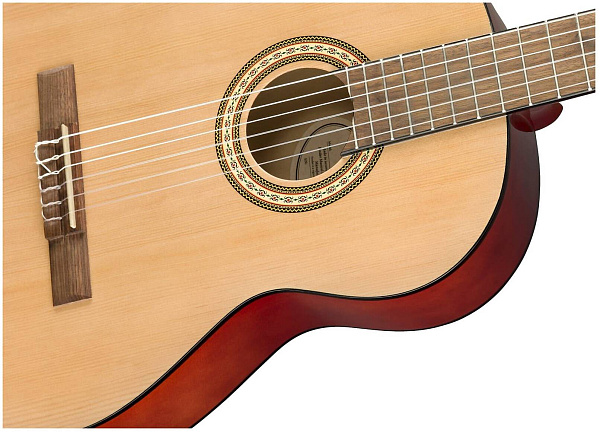FENDER FC-1 Classical Natural WN классическая гитара, цвет натуральный