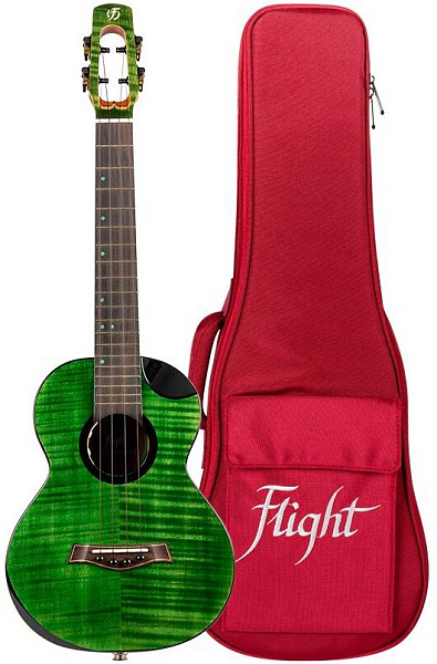 FLIGHT COMET TENOR EQ-A Green - Укулеле тенор
