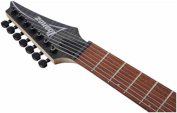 IBANEZ RGA742FM-TGF электрогитара, 7 струн, цвет - полупрозрачный серый