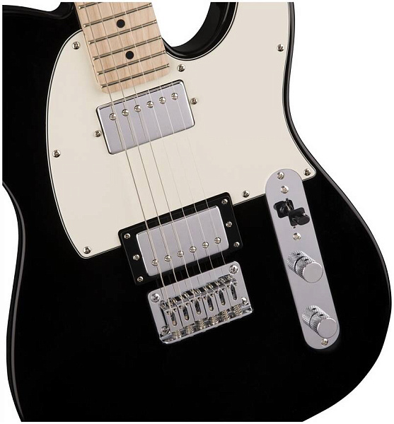 FENDER SQUIER quier Contemporary Telecaster HH, Maple Fingerboard, Black Metallic - Электрогитара