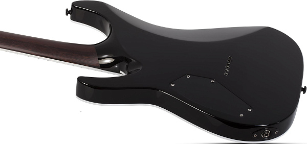 Электрогитара SCHECTER [REAPER-6 CUSTOM G.BLK] электрогитара 6-струнная, корпус: красное дерево, гриф: венге, накладка: черное дерево, 24 лада, цвет: Gloss Black