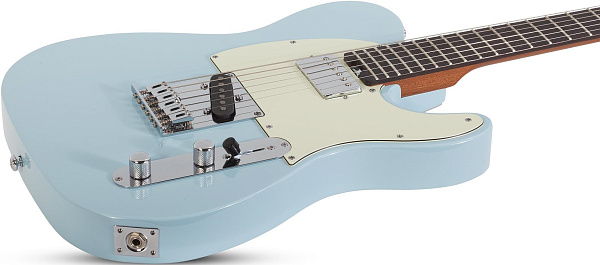 Электрогитара SCHECTER [NICK JOHNSTON PT A.FROST] электрогитара 6-струнная, корпус: ольха, гриф: запеченый клен, накладка: черное дерево, 22 лада, цвет: Atomic Frost