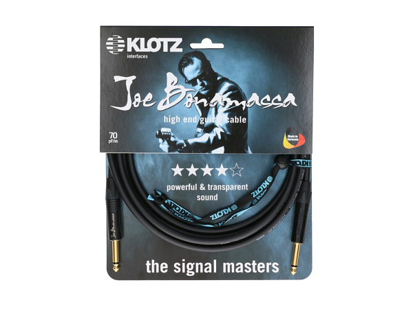 JBNPP0.30 Joe Bonamassa Кабель инструментальный, 3м, Klotz