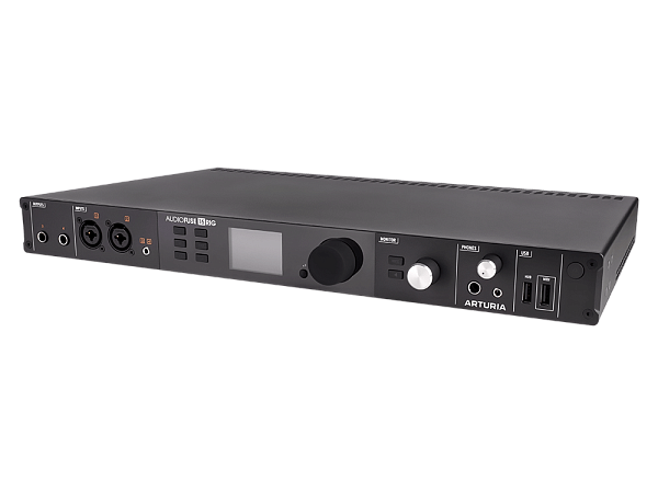 Аудиоинтерфейс USB [831001] Arturia [Audiofuse 16 Rig] 24бит/192кГц, 2 комбо входа XLR/1/4", 16 аналоговых входов, 10 аналоговых выходов, 2 выхода для наушников, 2 входа и 2 выхода ADAT, вход/выход Word Clock, MIDI (In/Out/Thru), 3 порта USB-A для подклю