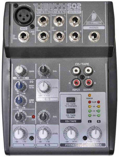 BEHRINGER XENYX 502 - Микшерный пульт