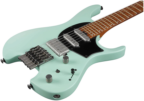 IBANEZ Q54-SFM безголовая электрогитара, 6 струн, SSH, цвет - морской зелёный