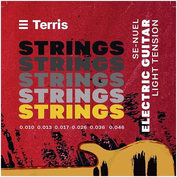 TERRIS SE-NUE L - Струны для электрогитары