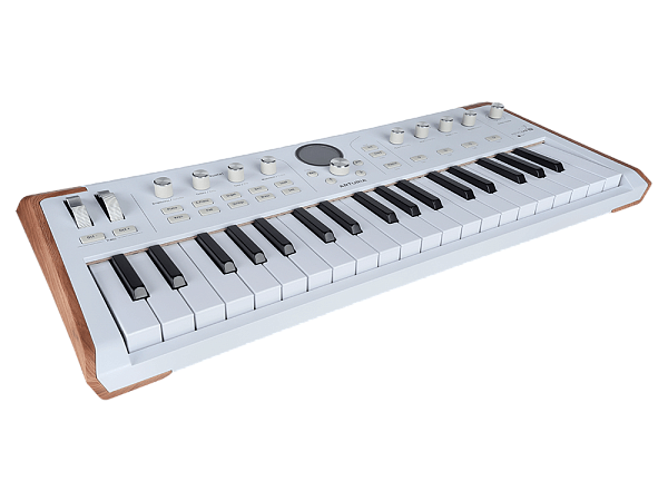 Сценическая клавиатура [230721] Arturia [AstroLab 37 White] Astrolab White 37 клавиш, полувзвешенная механика, 10 звуковых движков, вокодер, 10 кнопок пресетов , 4 макрорегулятора, MIDI-вход, USB-C и USB-A; аудио Bluetooth; WiFi, цвет белый