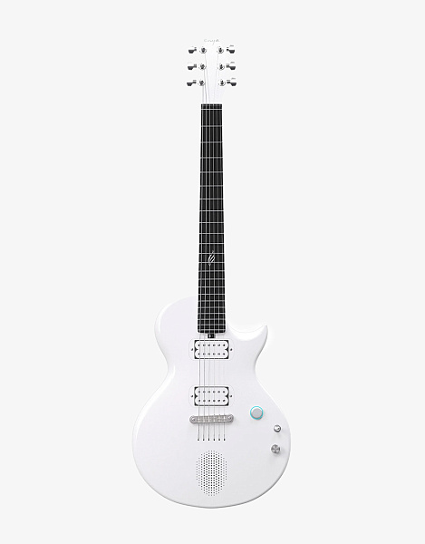 Enya NOVA GO SONIC/WH - Электрогитара  Les Paul со встроенными эффектами с чехлом, цвет белый 