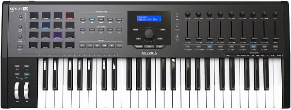 ARTURIA KeyLab mkII 49 Black - 49 клавишная полувзвешенная динамическая...