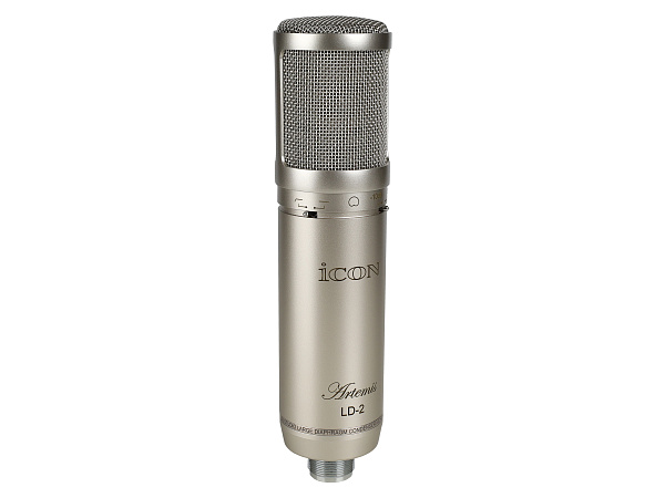 Микрофон конденсаторный Icon [Artemis LD-2] 20Hz-20KHz, -37dBV/Pa, 144dB, 48V