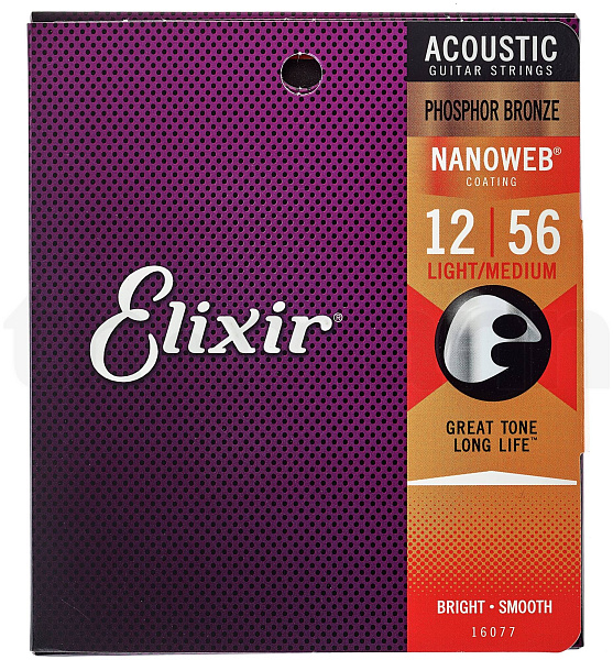 ELIXIR 16077 - Струны для акустической гитары