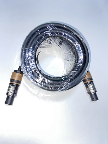 YES-SP001NE-20m Кабель акустический с разъёмами Neutrik Speakon, 20м, YES