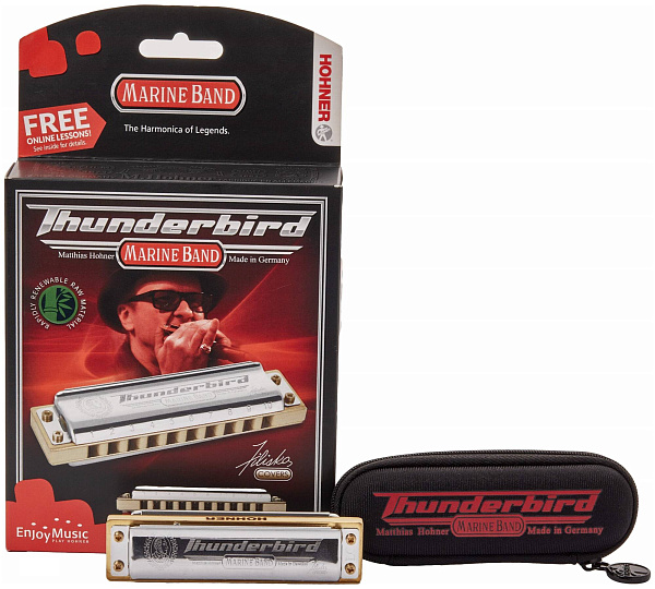 HOHNER Marine Band Thunderbird E low - Губная гармоника диатоническая