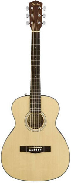 FENDER CT-60S TRAVEL NATURAL WN акустическая гитара, цвет натуральный
