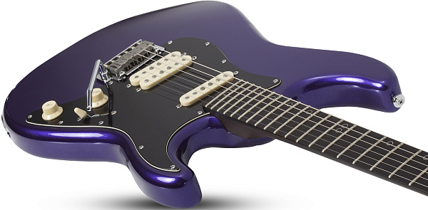 Электрогитара SCHECTER [MV-6 MPUR] 6-струнная, корпус: липа, гриф: венге, накладка: палисандр, 24 лада, цвет: Metallic Purple (MPUR)