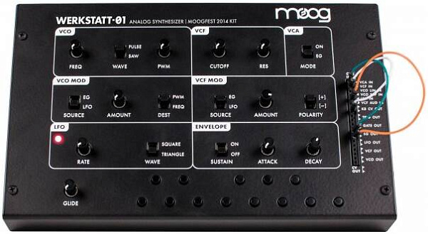 MOOG Werkstatt - Синтезатор аналоговый