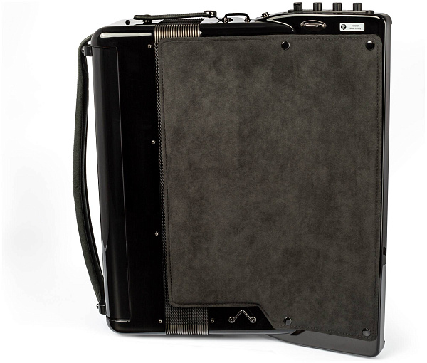 HOHNER MATTIA IV 120 BK gun black - Аккордеон 4/4