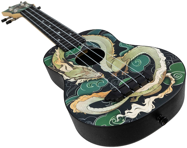 FLIGHT TUS JADE DRAGON / Green Apelsin - Укулеле сопрано