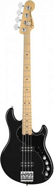FENDER SQUIER DELUXE DEMENTION BASS MN BLK - Бас-гитара