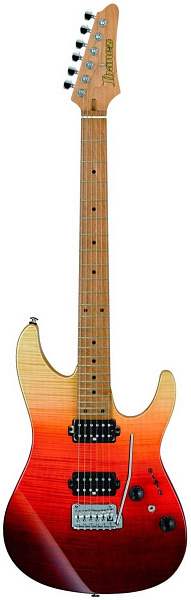 IBANEZ AZ242F-TSG PREMIUM, электрогитара, волнистый клен/липа, цвет текила...