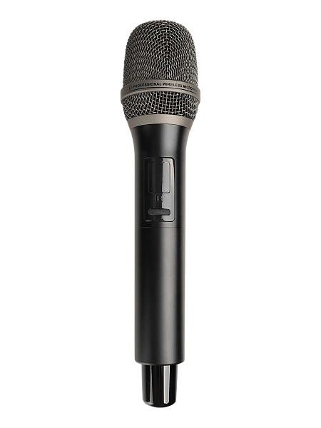 Микрофонная радиосистема Axelvox [DX800FK] UHF 650 - 758 MHz, подавитель обратной связи, цифровая модуляция, LCD дисплей, DSP, ручной микрофон - 2 шт.