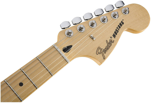 FENDER FENDER MUSTANG MN Black - Электрогитара