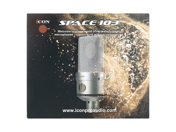 Микрофон конденсаторный студийный Icon [Space 103] с большой диафрагмой