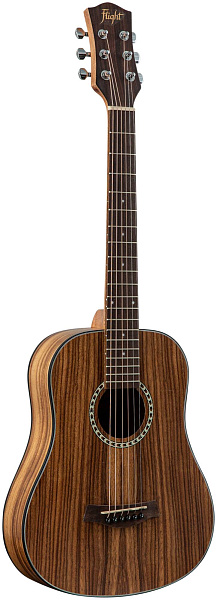 FLIGHT TR-1000 TEAK - Гитара акустическая уменьшенная