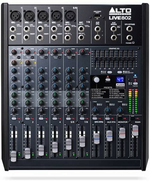 ALTO LIVE 802 - Микшерный пульт