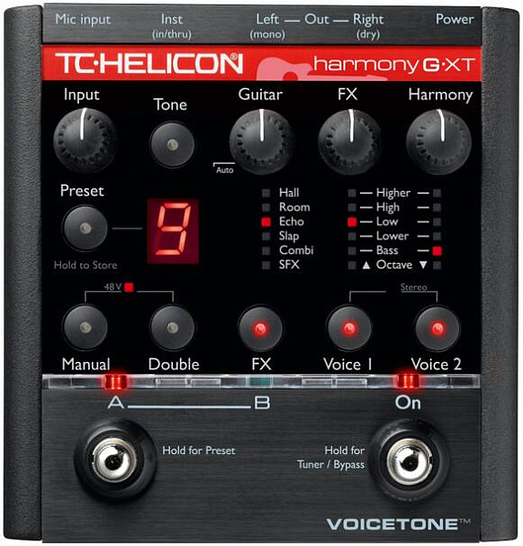 TC HELICON VoiceTone Harmony-G XT - Педаль эффектов