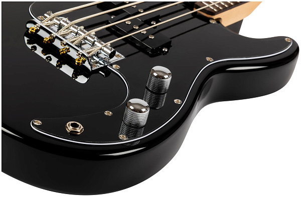 FLIGHT Mini Bass Lite BK - Бас-гитара уменьшенная