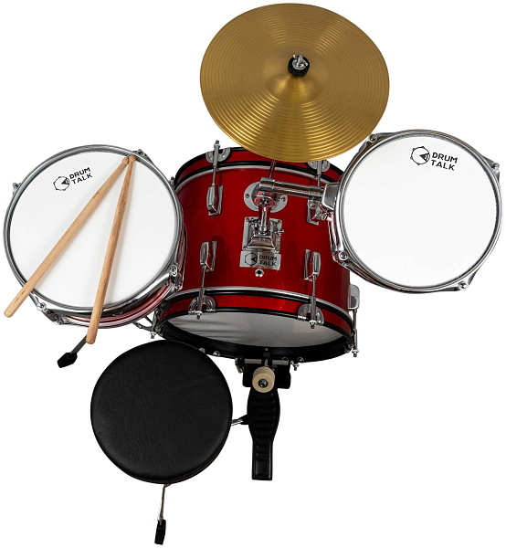 DRUM TALK DSJ3-36 PMR - Ударная установка акустическая уменьшенная
