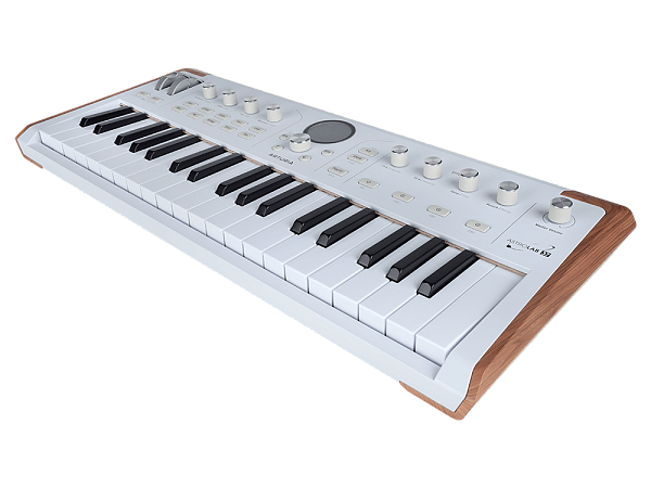Сценическая клавиатура [230721] Arturia [AstroLab 37 White] Astrolab White 37 клавиш, полувзвешенная механика, 10 звуковых движков, вокодер, 10 кнопок пресетов , 4 макрорегулятора, MIDI-вход, USB-C и USB-A; аудио Bluetooth; WiFi, цвет белый