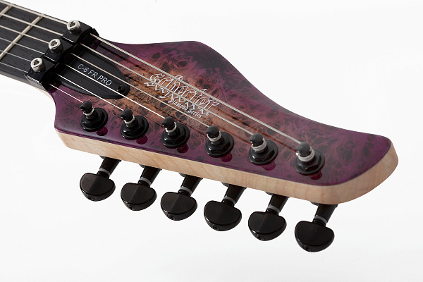 Электрогитара SCHECTER [C-6 FR PRO ARB]  6-струнная, корпус: касное дерево, топ: кап, гриф: клен, накладка: венге, 24 лада, FloydRose, цвет: Aurora Burst (ARB)