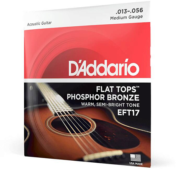 D'ADDARIO EFT 17 - Струны для акустической гитары