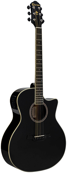 CRAFTER HG-250 CE/BK - Гитара электроакустическая шестиструнная