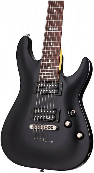 SCHECTER SGR C-7 MSBK - 7-струнная электрогитара, 24 лада