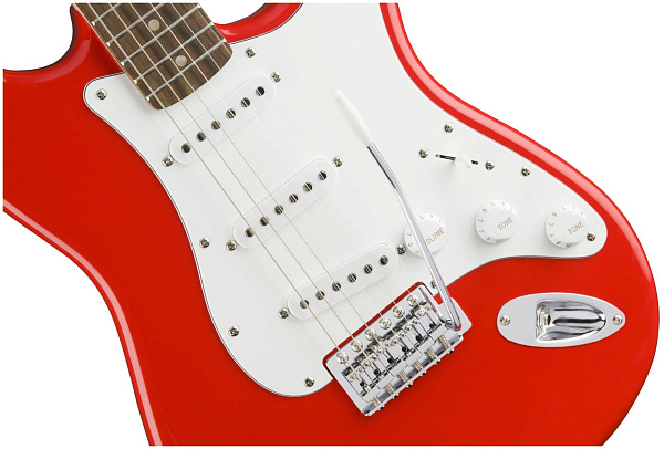 FENDER SQUIER AFFINITY STRATOCASTER RW Race Red - Электрогитара
