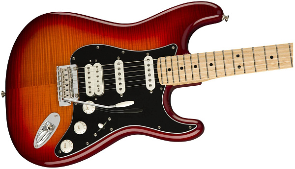 FENDER PLAYER STRT HSS PLSTP MN ACB Электрогитара, цвет вишневый санберст