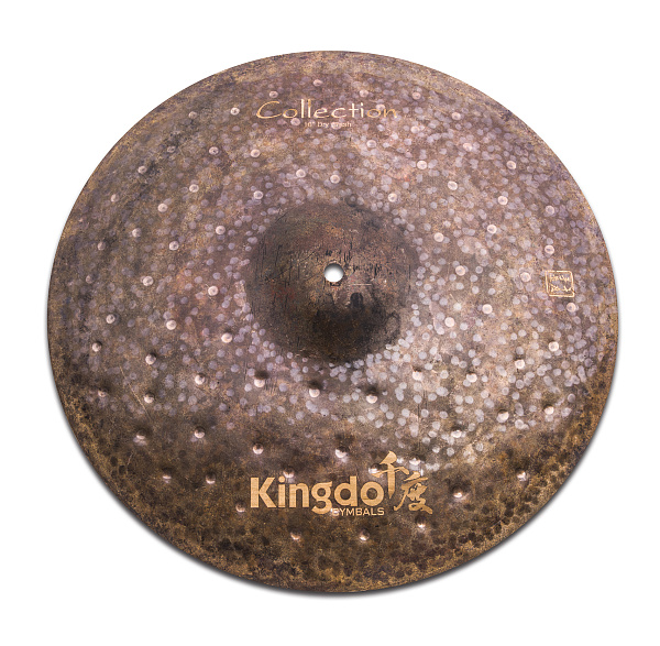 Комплект тарелок: Hi-Hat14" [COLLECTION DRY SET 14"+16"+18"+20"] KINGDO [COLLECTION DRY SET 14"+16"+18"+20"] Crash16",Crash18",Ride20" специальное окисление, ручная работа, сплав В20