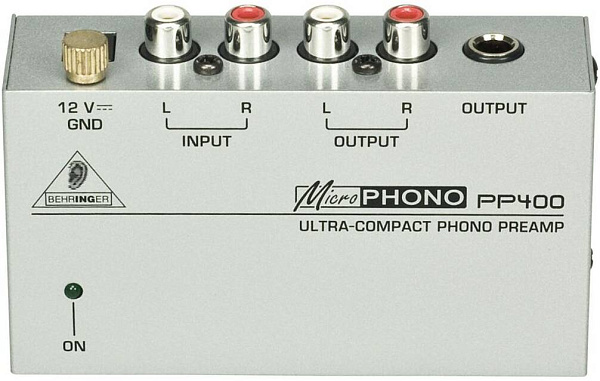 BEHRINGER PP400 - Предусилитель для проигрывателей