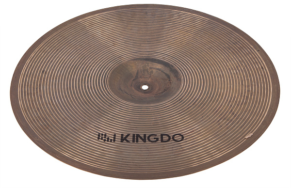 Тарелка крэш 18" [18" COLLECTION EXTREME CRASH] KINGDO [18" COLLECTION EXTREME CRASH] сплав B20, ручная работа, поверхность натуральная с проточкой