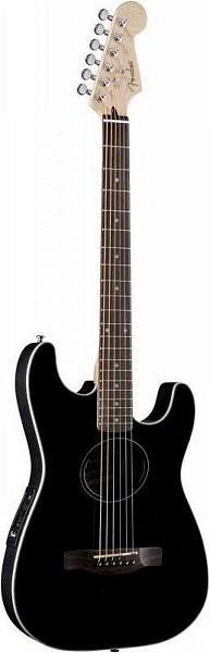 FENDER STRATACOUSTIC BLACK - Гитара электроакустическая