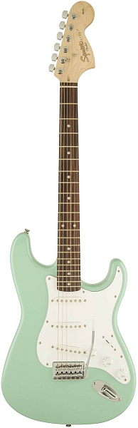 FENDER SQUIER AFFINITY STRATOCASTER RW SURF GREEN - Электрогитара