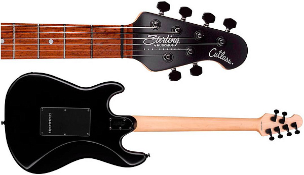 STERLING Cutlass HSS Stealth Black - Электрогитара