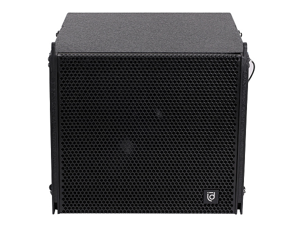 Сабвуфер Intrend [ILS-ATL-S15A] линейного массива Atlantic, активный, 15"НЧ, 30-250 Гц, SPL 126 дБ, 600 Вт RMS, пик 1200 Вт, 8 Ом. Цвет чёрный, корпус дерево. Подключение до 3х топов на саб.